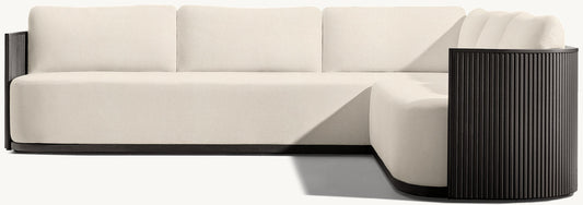 Byron Aluminum Right-Arm L-Sectional