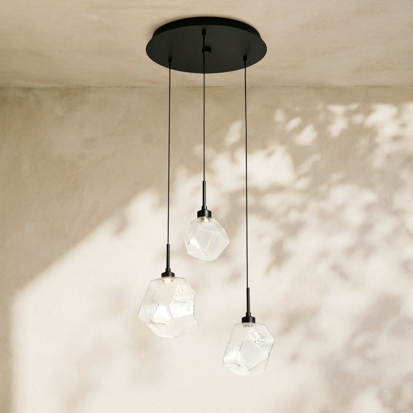 Art Twisted Round Chandelier