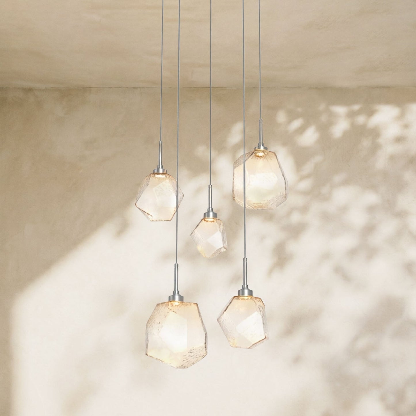 Art Twisted Round Chandelier