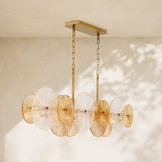 Suna Linear Chandelier 8 Light 54"W