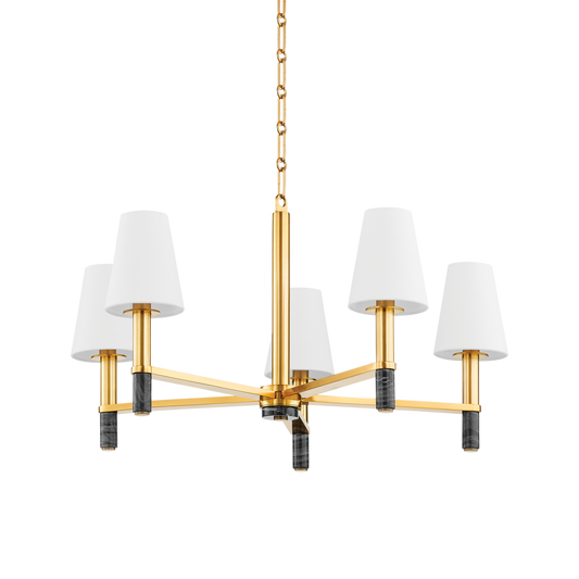 Paramus Clear Functional Design Chandelier