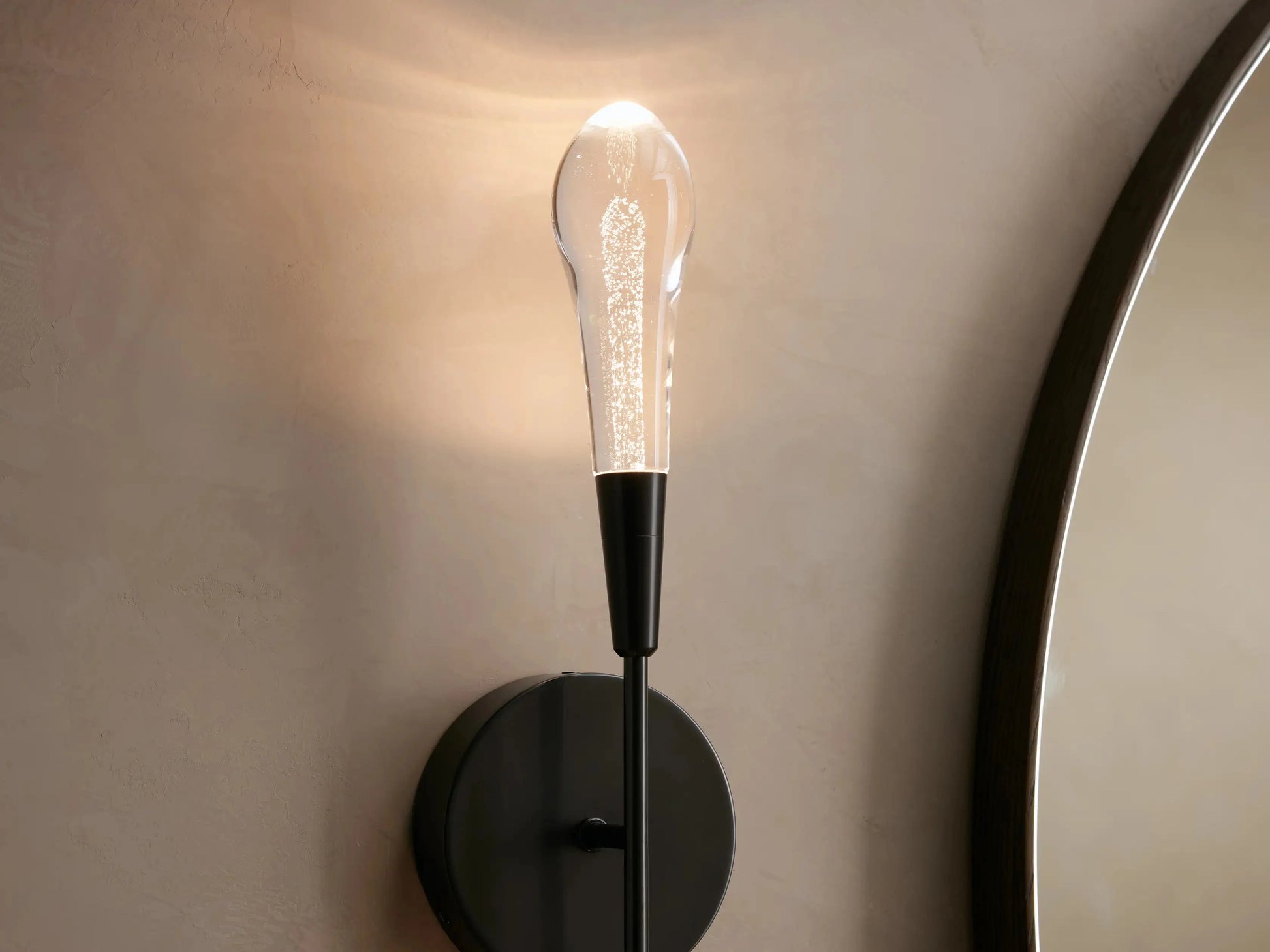 Solitair Crystal Double Wall Sconce