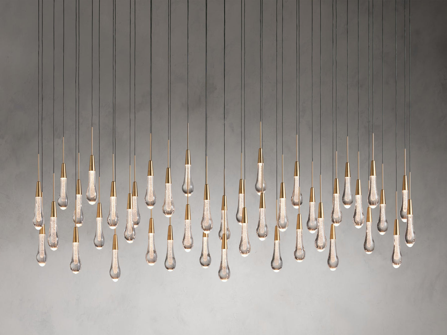 Soltairer Linear Chandelier 37'' 70''w