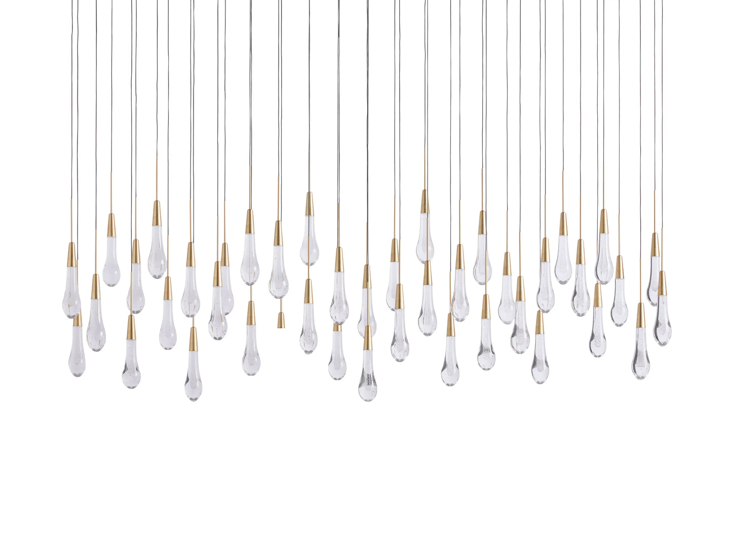 Solitaire Linear Chandelier 37"50"70"87"120"