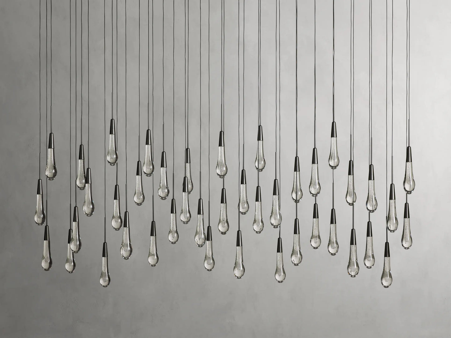 Solitaire Linear Chandelier 37"50"70"87"120"