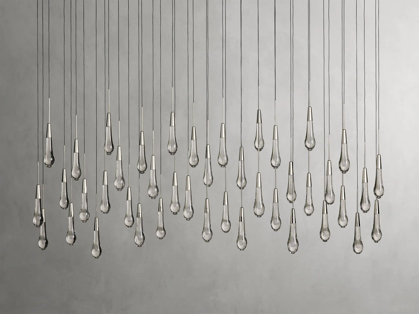 Solitaire Linear Chandelier 37"50"70"87"120"