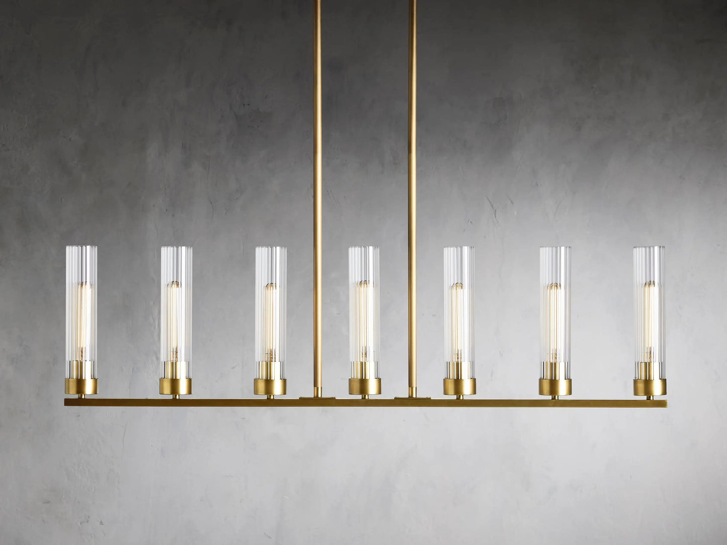 Pastis Linear Chandelier 31"W 46"W 54"W