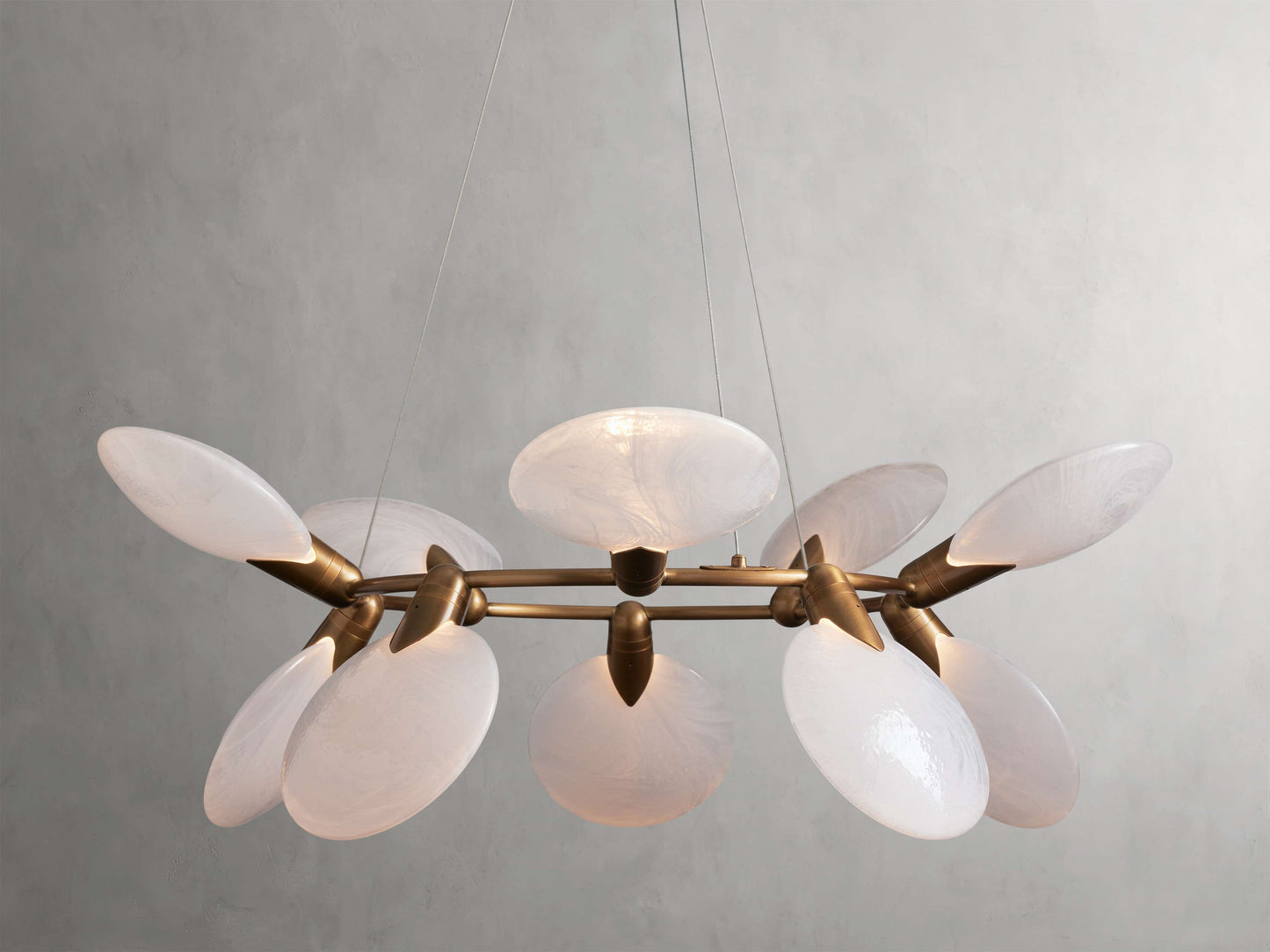 Lyla Round Chandelier 37"