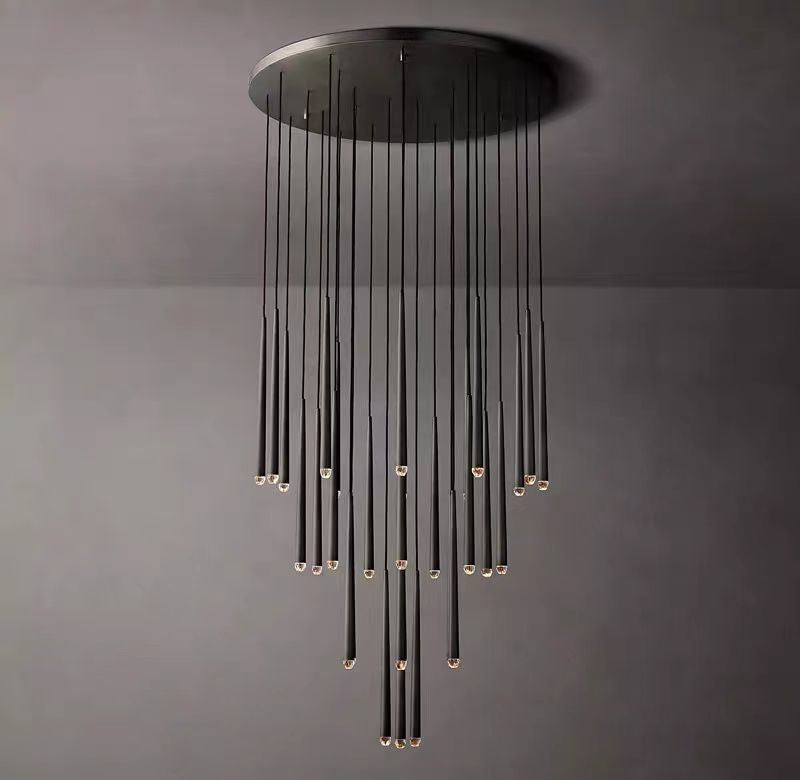 Aquitania Round Chandelier 24" 30" 48"