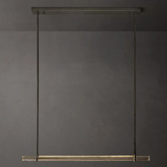 Audubon Single Bar Linear Chandelier 60"