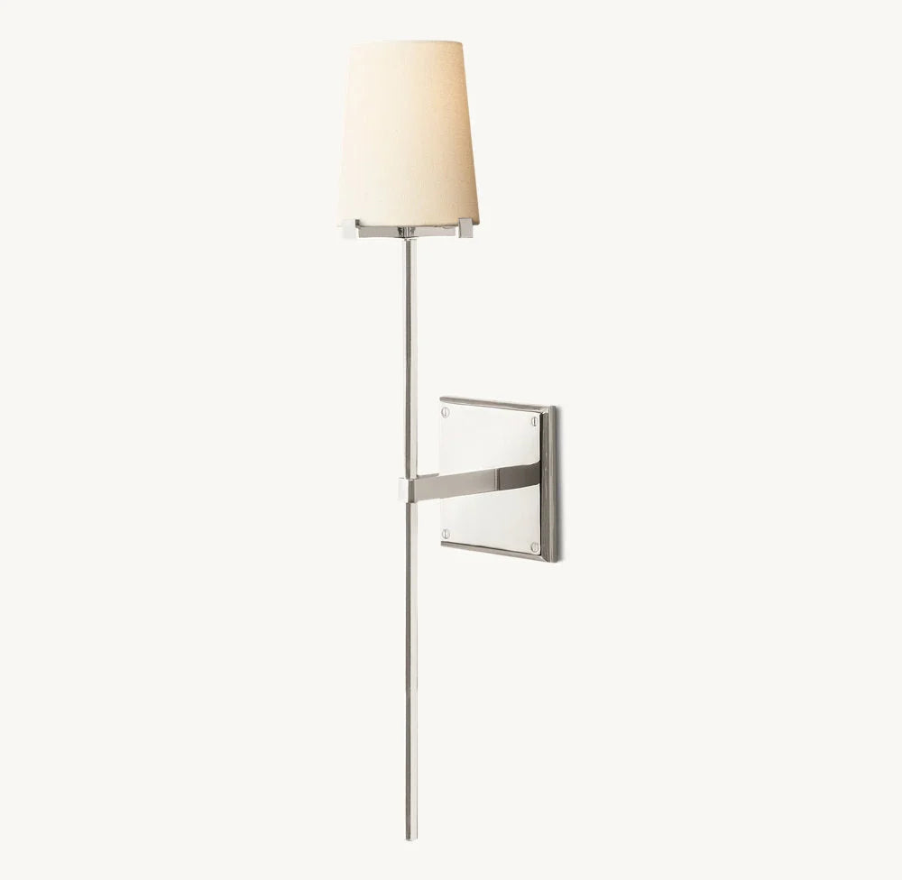 Pauillac Fabric Linear Wall Sconce