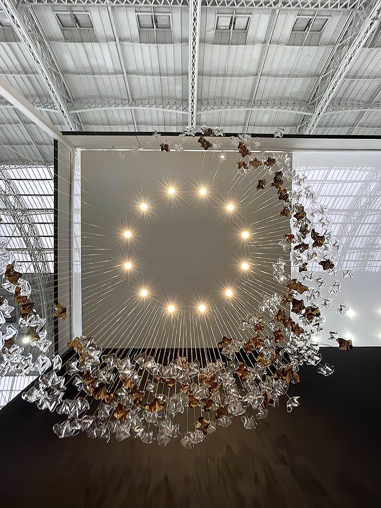 Tidal Art Glass Pendants (Without canopy)
