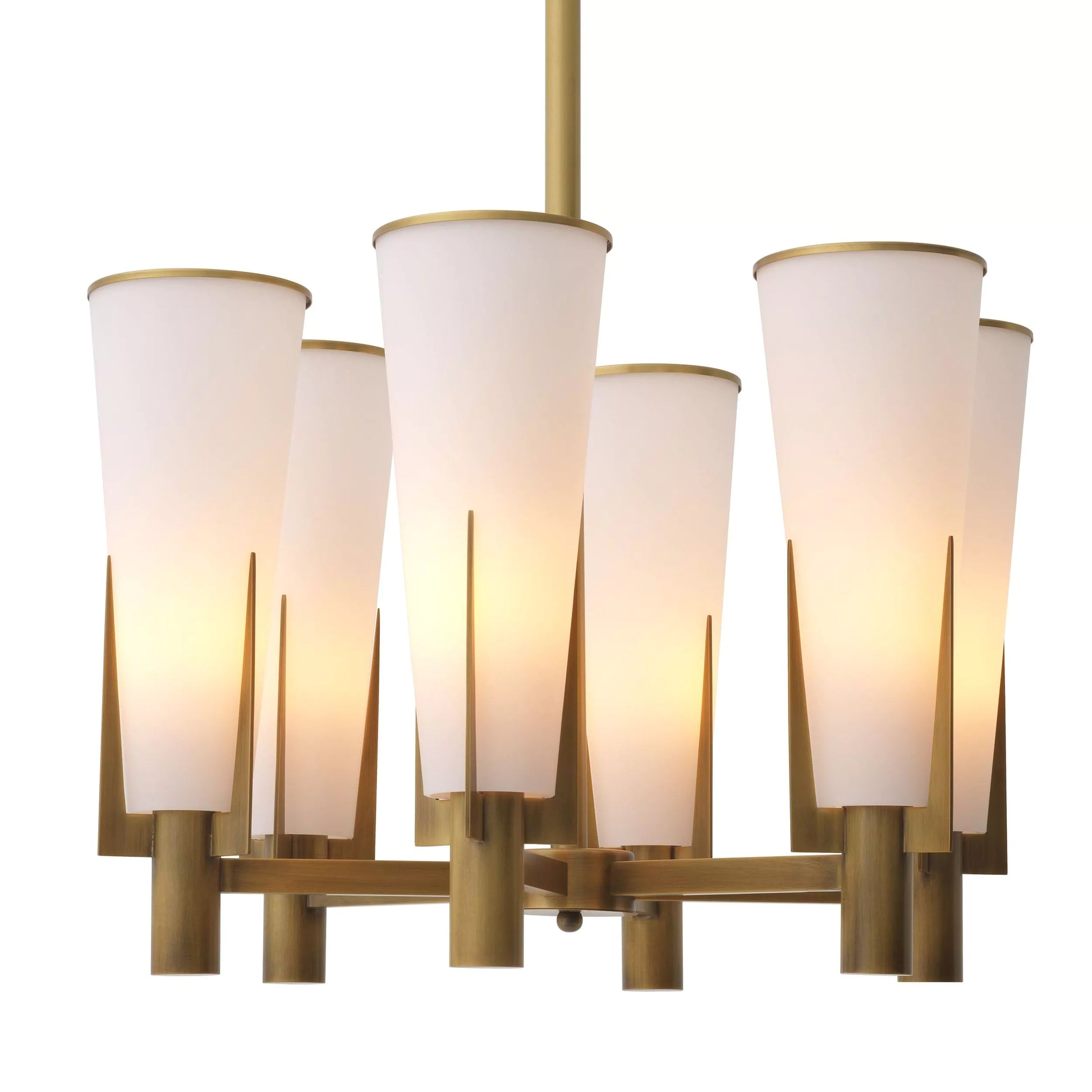 Dino Modern Brass Chandelier