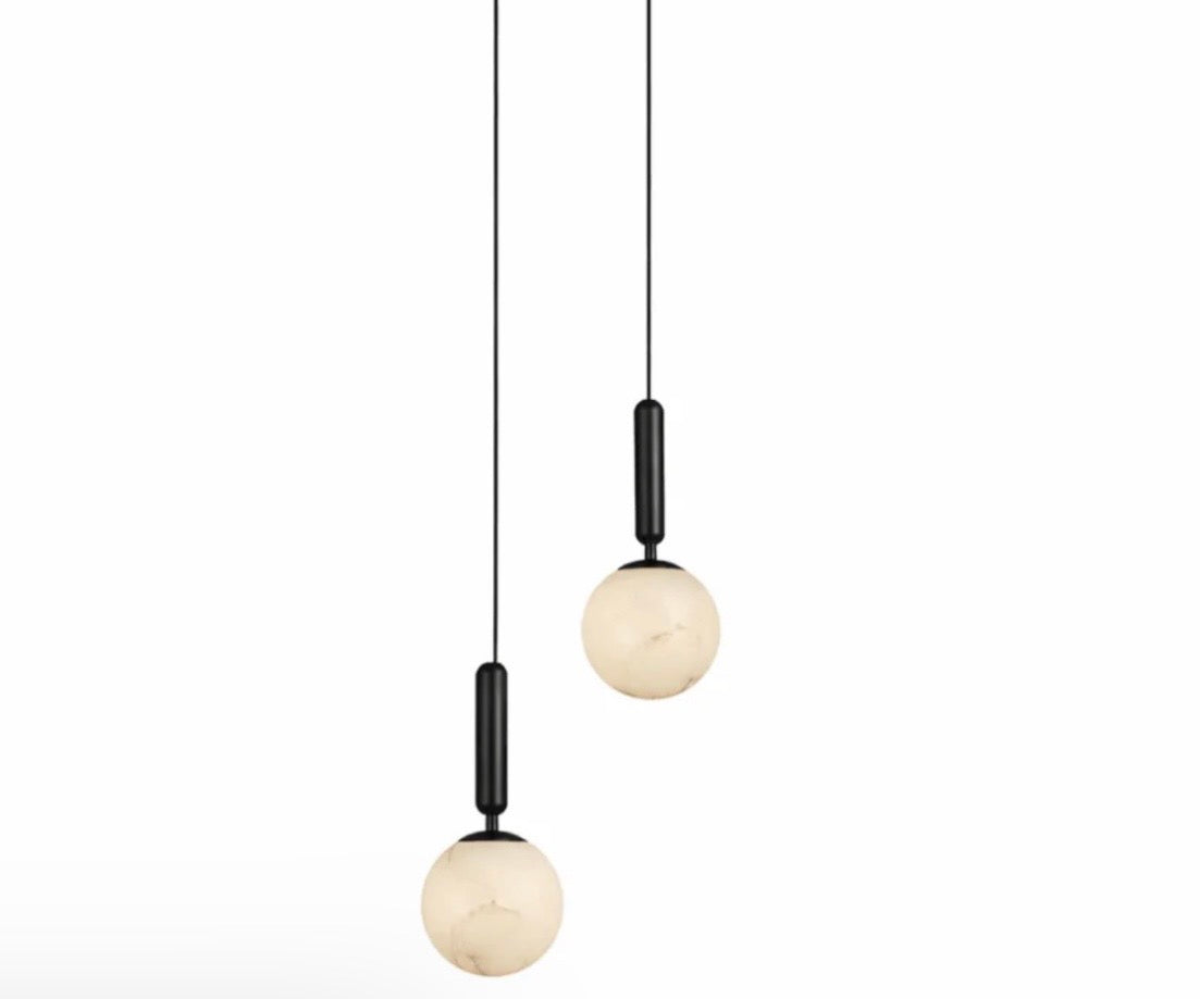 Basso Alabaster Single  Drop Pendant