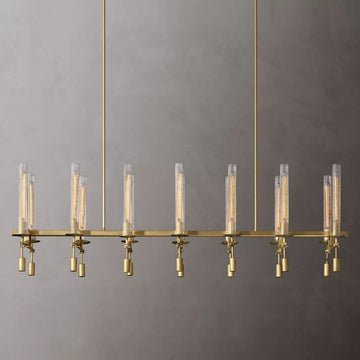 Fontanelle Linear Chandelier L 66"