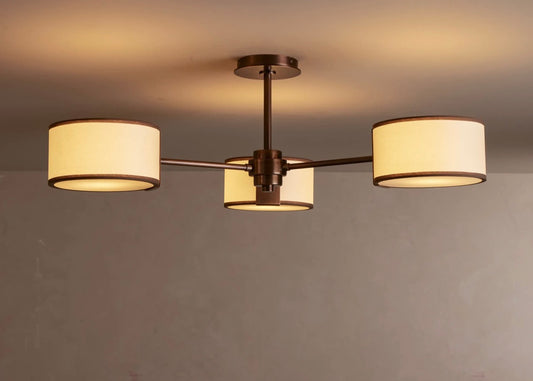Daphne Fabric Flush Mount