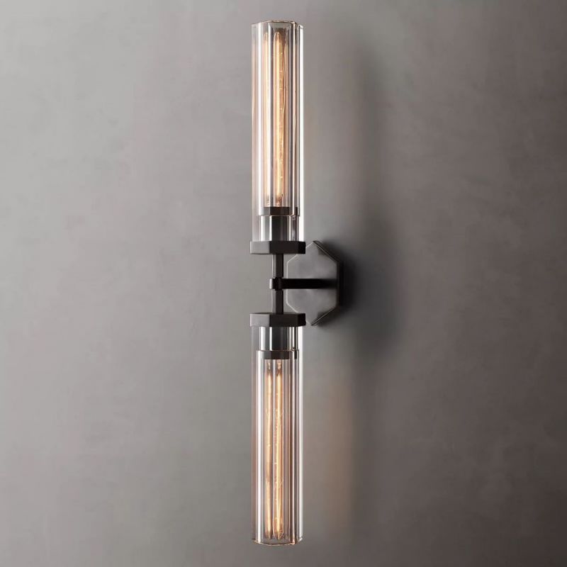 Lambert Hexagonal Grand Linear Wall Sconce
