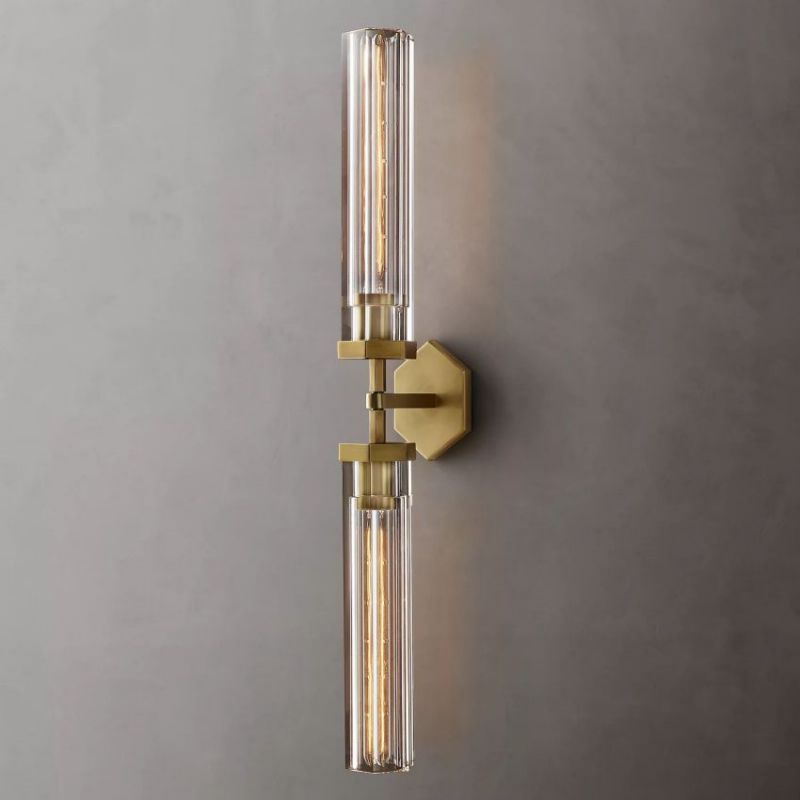 Lambert Hexagonal Grand Linear Wall Sconce