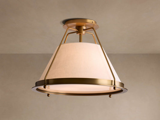 SHELTON FLUSH MOUNT