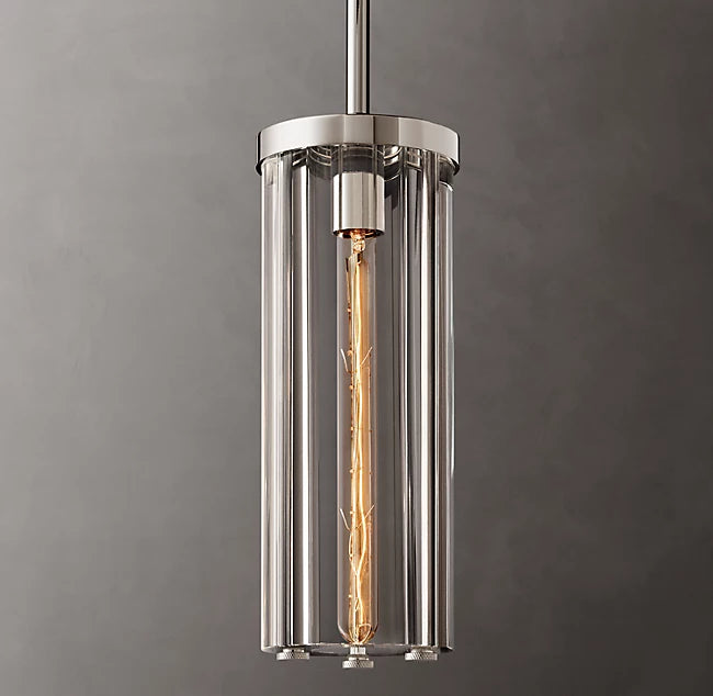 SAVILE CYLINDRICAL PENDANT 13"H