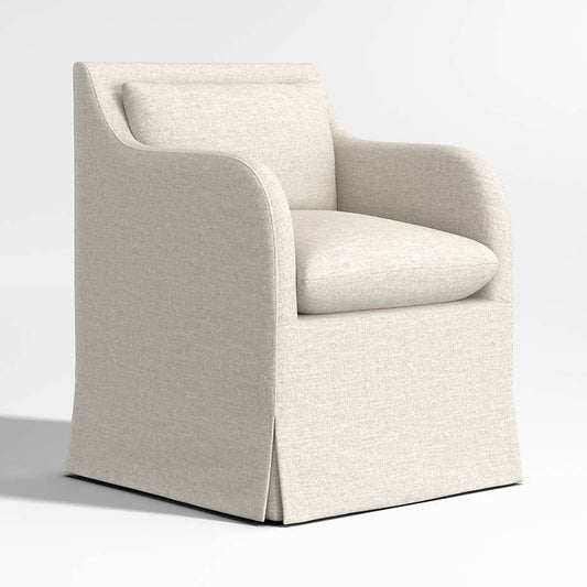 Belmar Ivory Upholstered Dining Side Chair（Ivory）