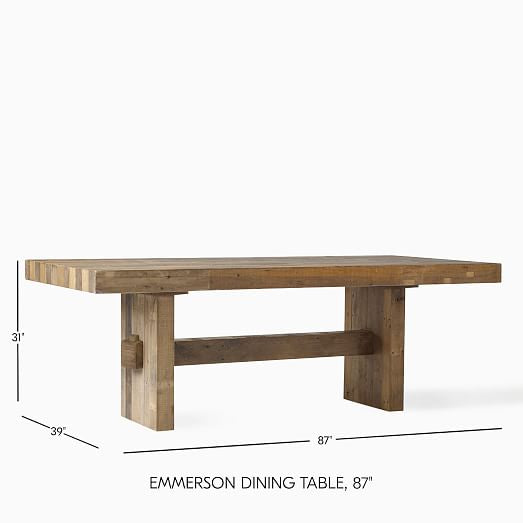 Emmerson Desk 87“+Bench 73”