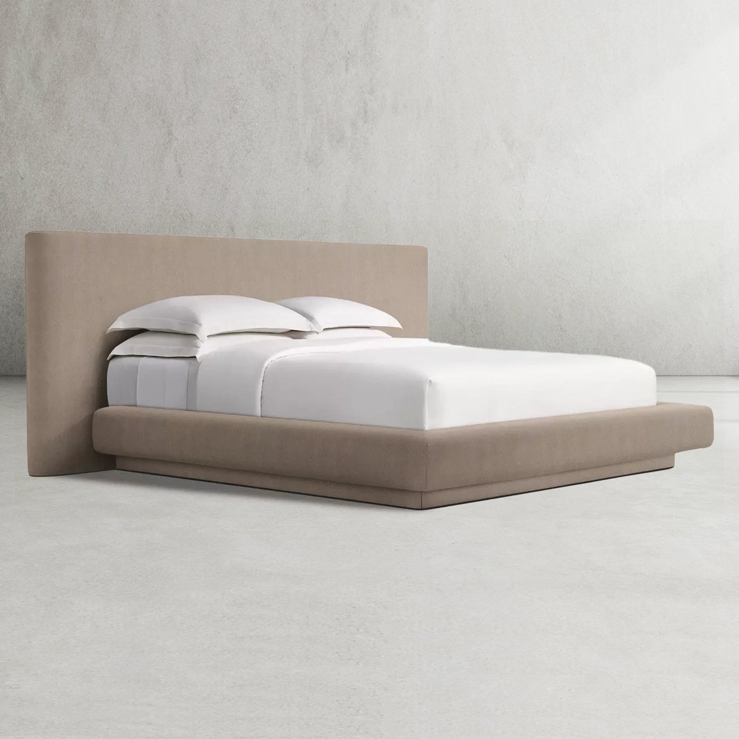 Mulholland Performance Extended Velvet Bed Frame