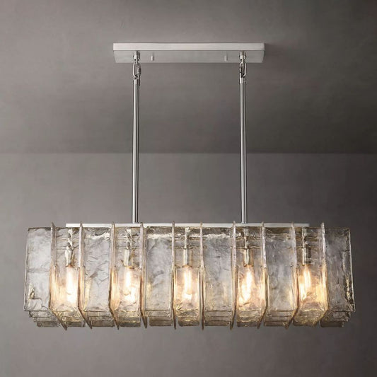 Lanttace Linear Chandelier 49" 10-Lights