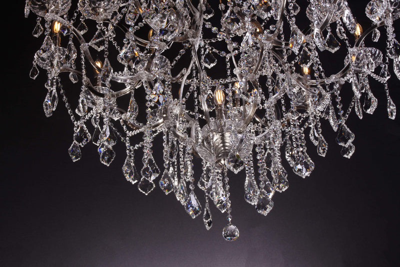 Empire Maria Theresa Crystal Chandelier （clear crystal replacements)