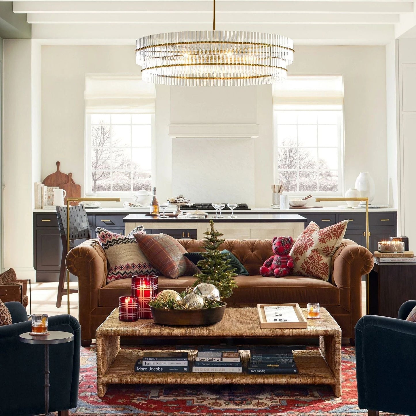 Marlly Glass  Round Chandelier-Vancei
