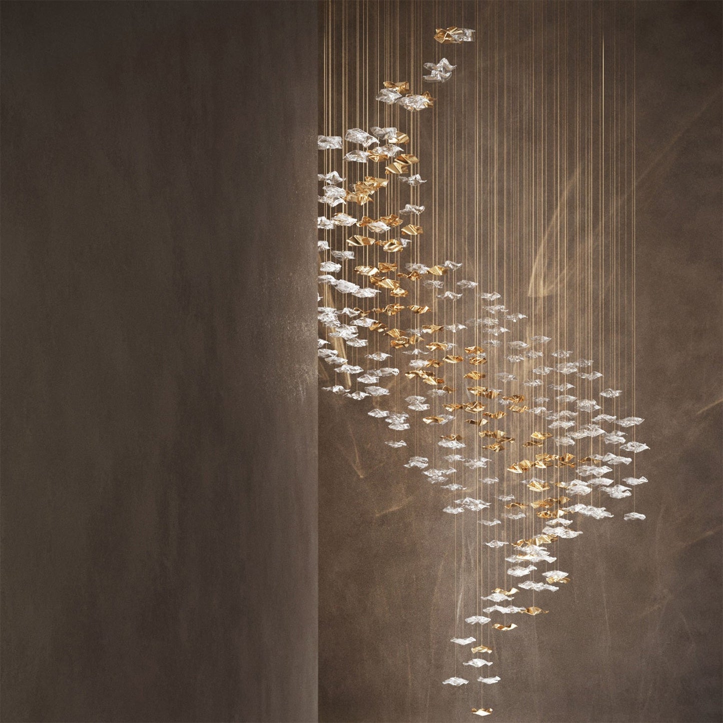 Tidal Art Glass Pendants (Without canopy)