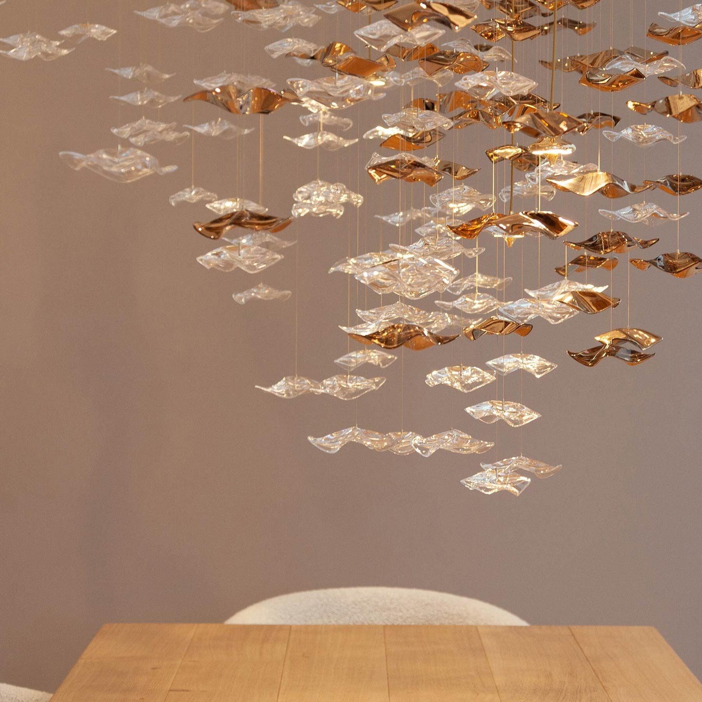 Tidal Art Glass Pendants (Without canopy)