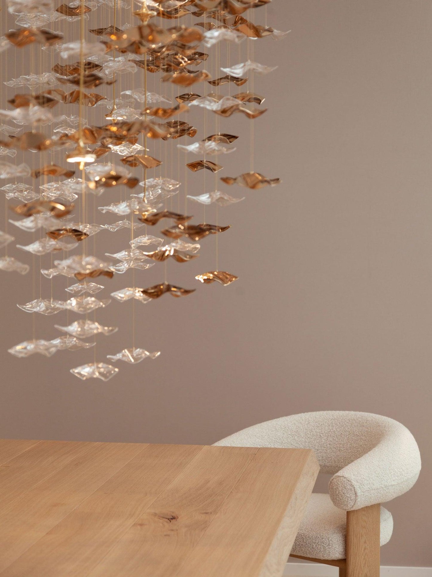 Tidal Art Glass Pendants (Without canopy)