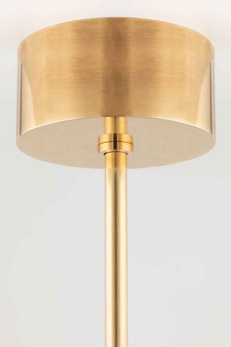 Saturn Modern Brass Chandelier