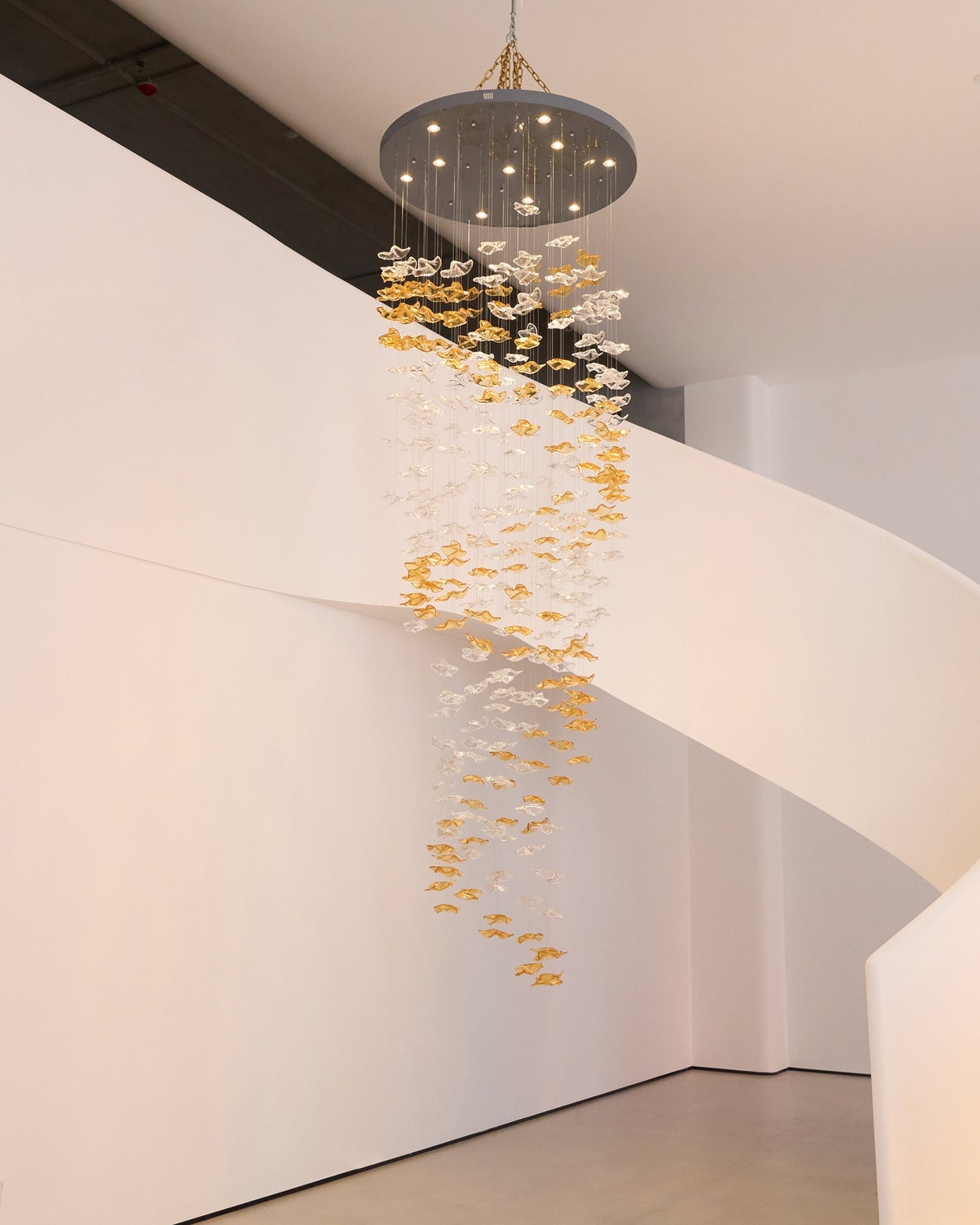 Tidal Art Glass Pendants (Without canopy)