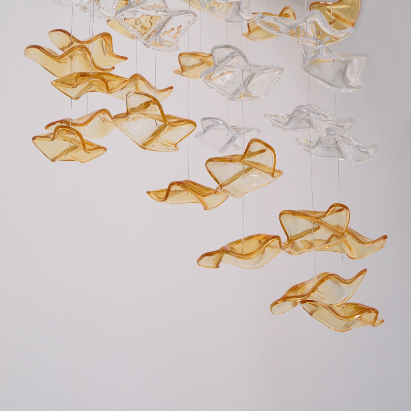 Tidal Art Glass Pendants (Without canopy)