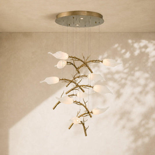 Matera Integrated LED Grand Chandelier 10-Light