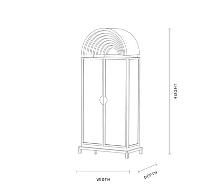Paloma Tall Cabinet
