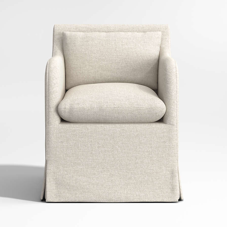 Belmar Ivory Upholstered Dining Side Chair（Ivory）