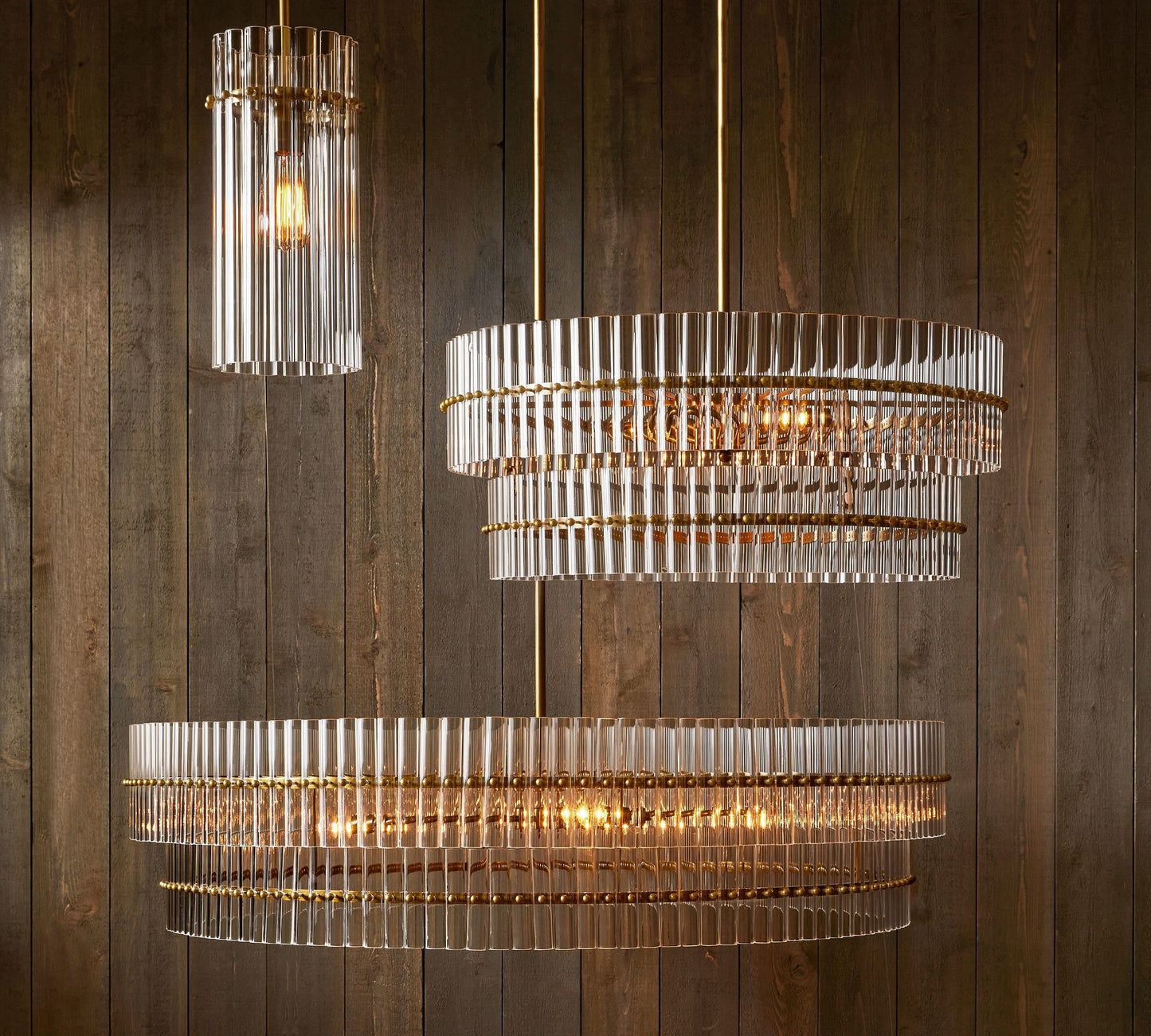 Lumiere Crystal Pendant 6.5"