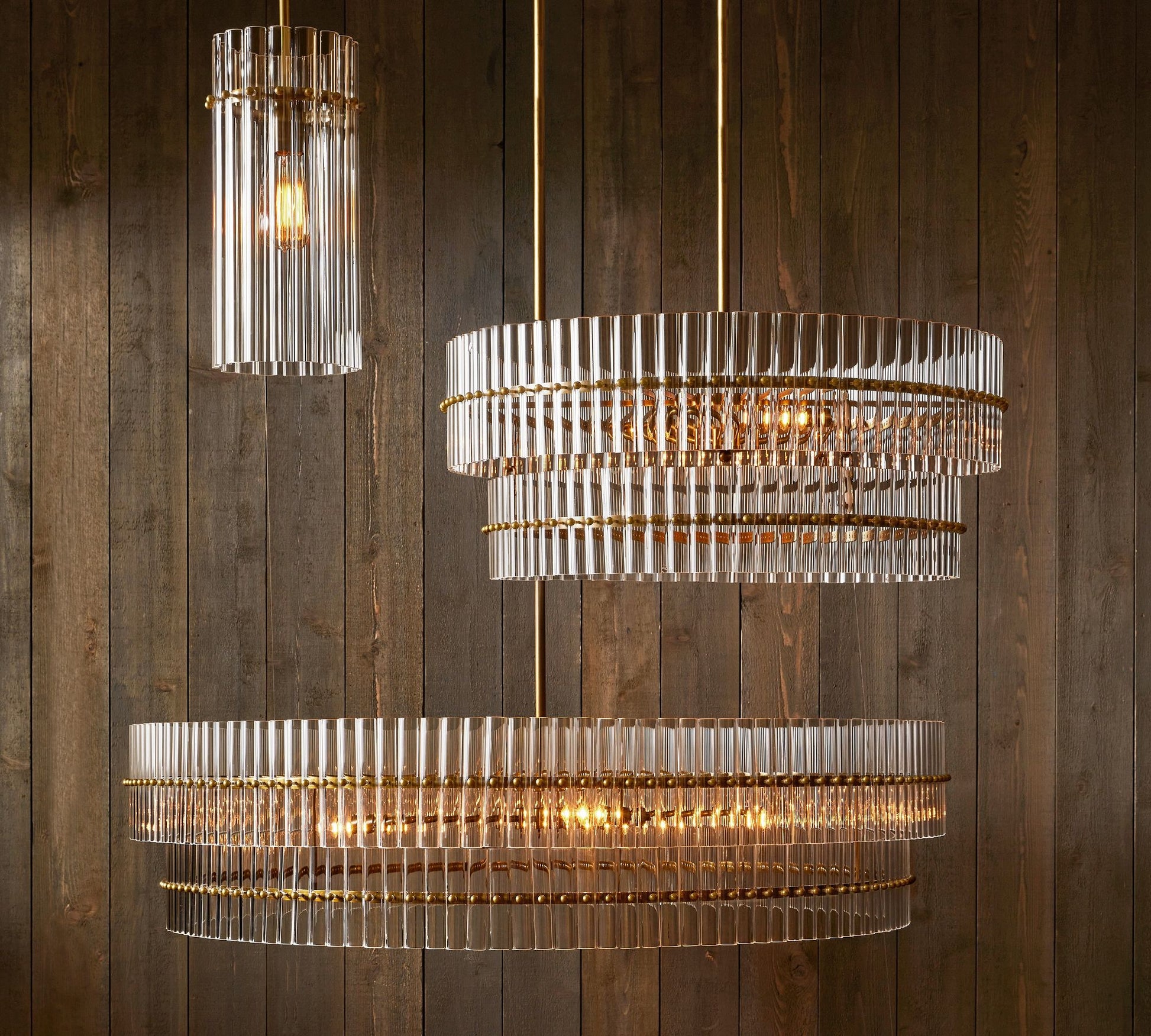 Lumiere Crystal Pendant 6.5"