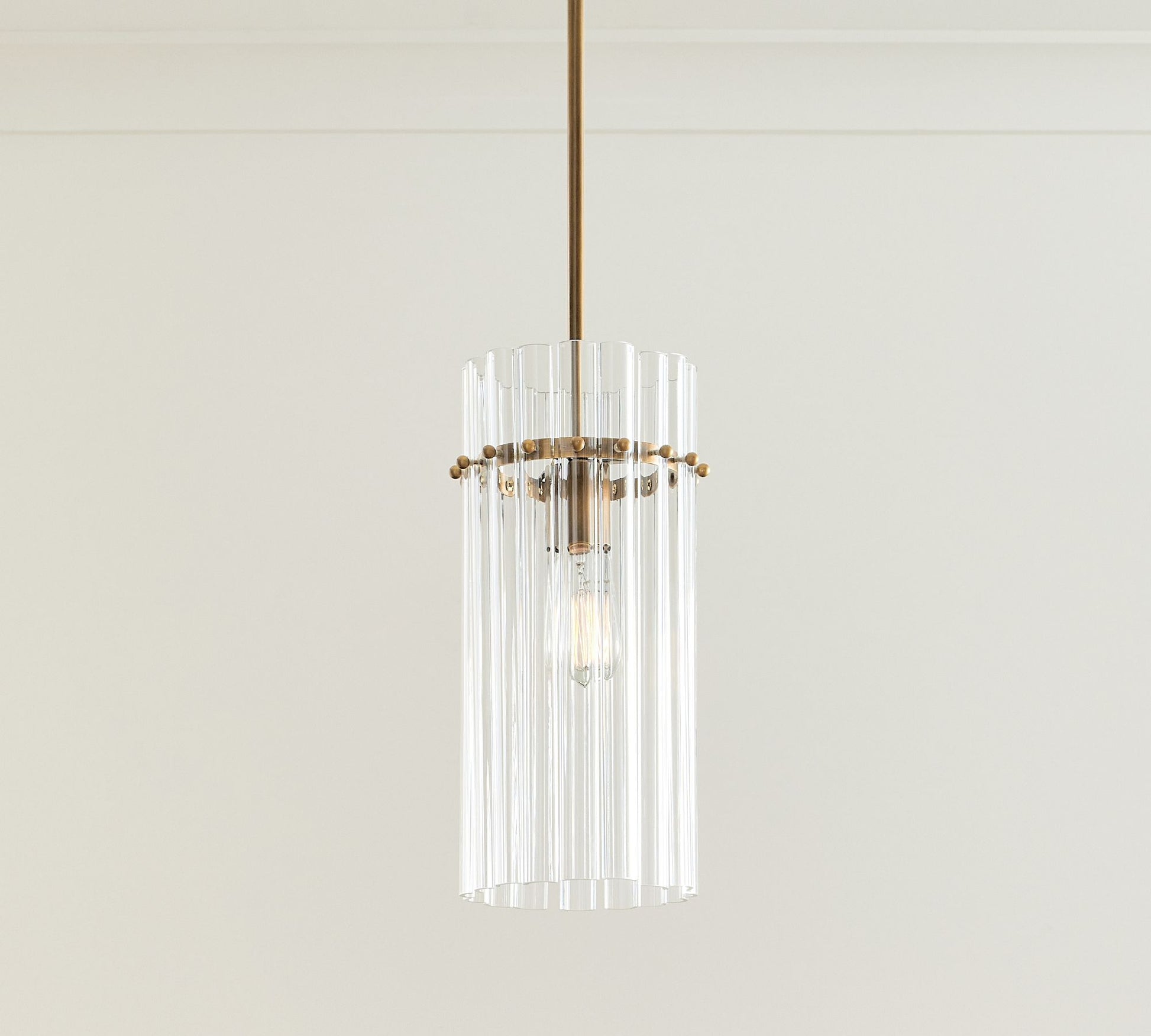 Lumiere Crystal Pendant 6.5"