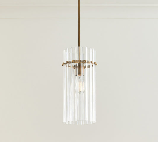 Lumiere Crystal Pendant 6.5"