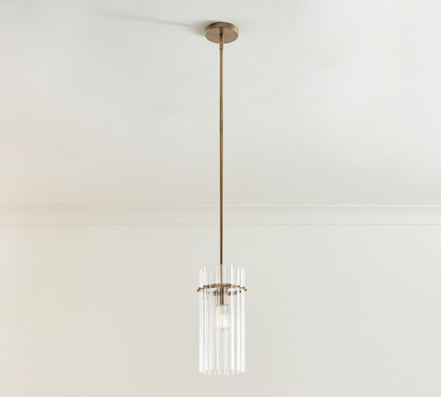Lumiere Crystal Pendant 6.5"