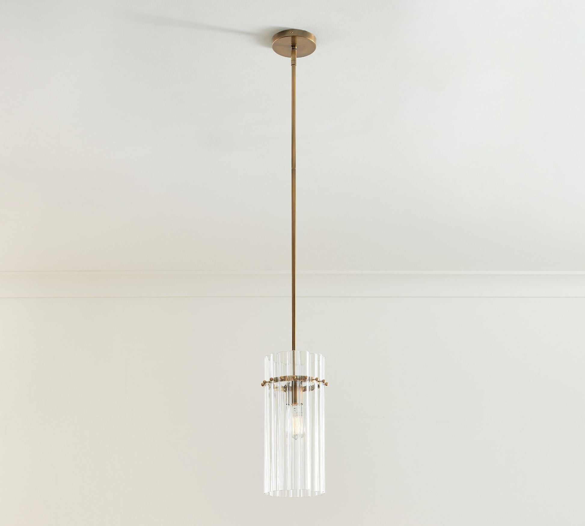 Lumiere Crystal Pendant 6.5"