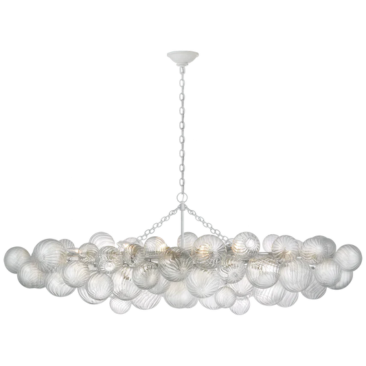 Talial Glass Large Linear Chandelier
