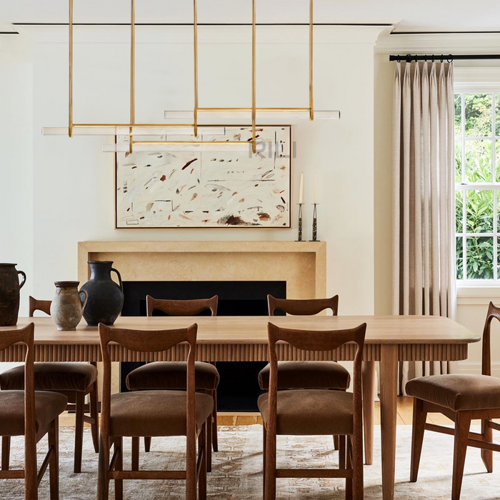 Audubon Triple Bar Linear Chandelier