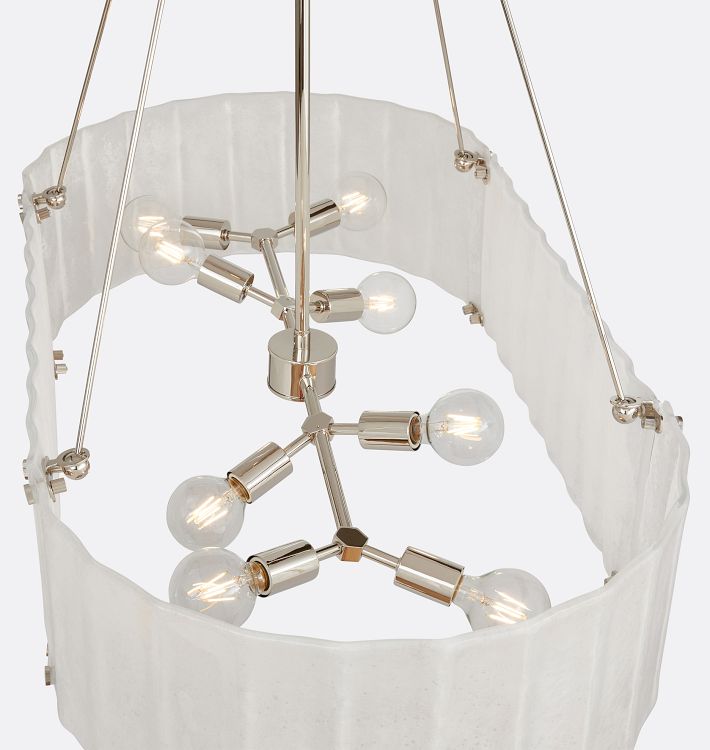 Willamette 48" Oval Round Crystal Chandelier
